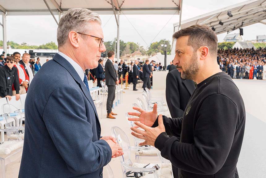 Стармер прибув в Україну