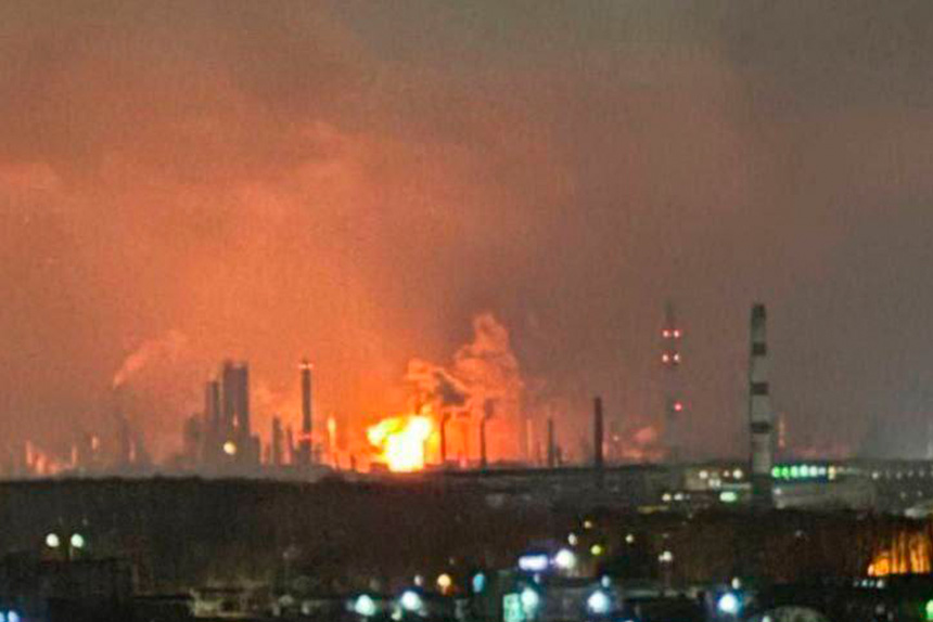 У Рязані палає нафтобаза