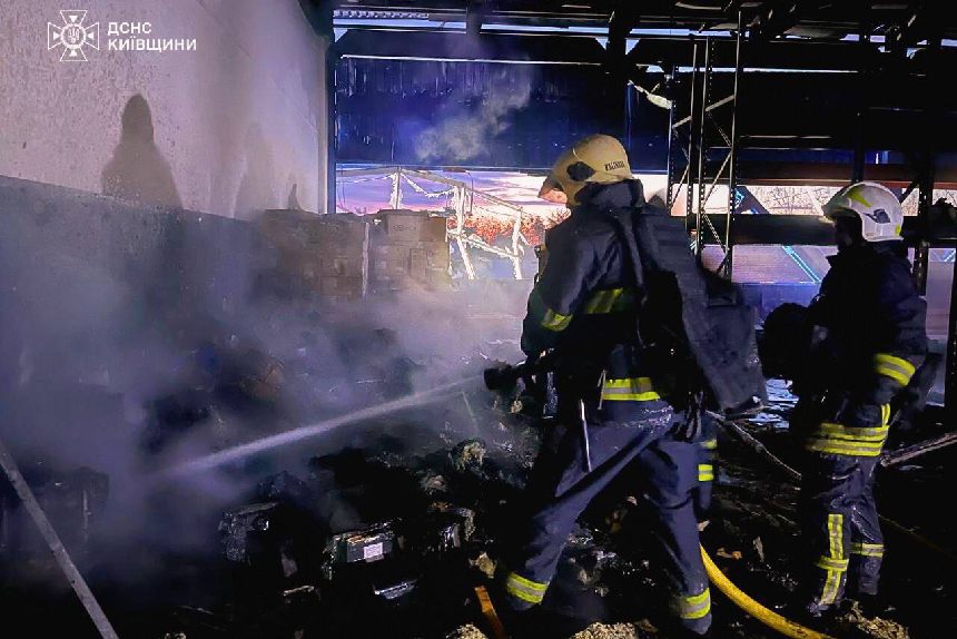 Атака дронів на Київщину