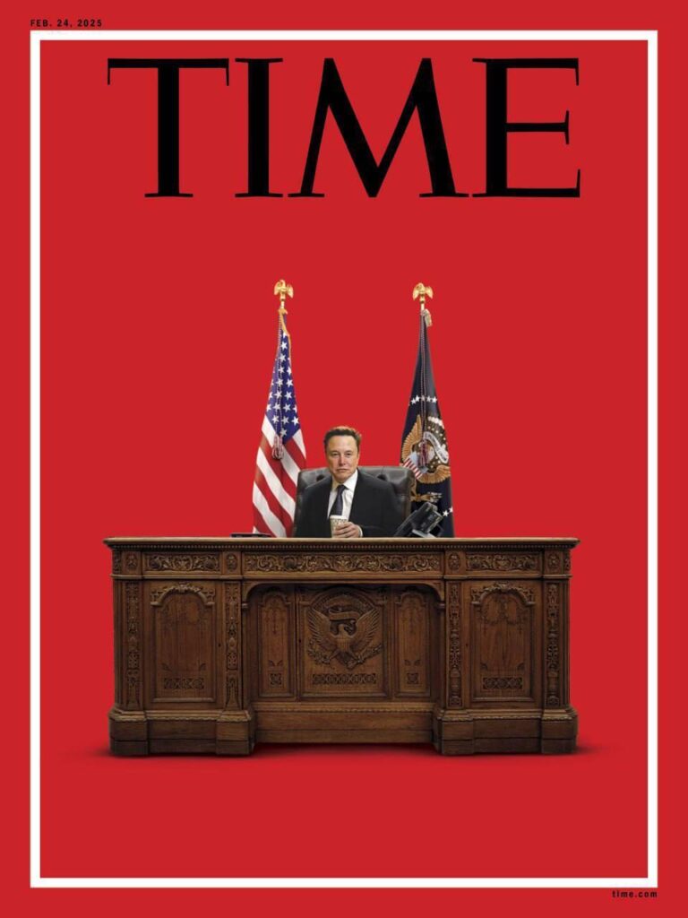 Ілон Маск на обкладинці Time