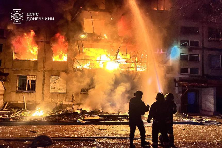 Росіяни обстріляли Добропілля на Донеччині