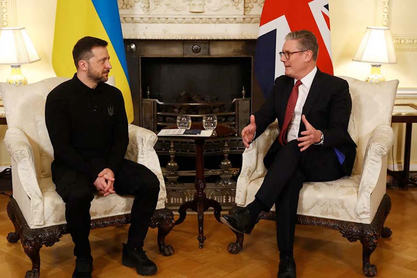 Зеленський зустрівся зі Стармером