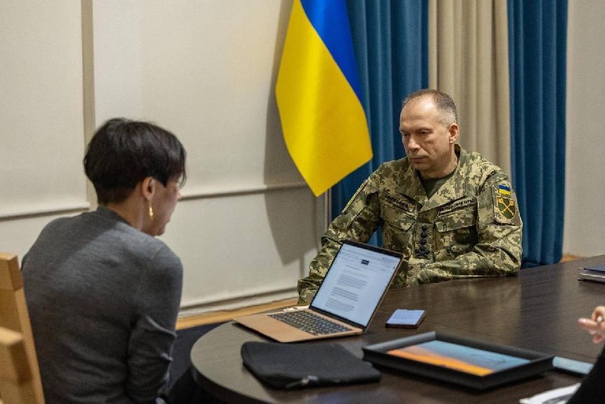 Сирський про ситуацію на фронті