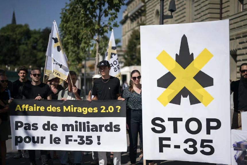 Швейцарія хоче відмовитися від американських F-35