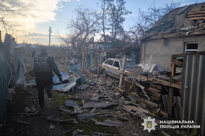 Ворожий удар по Харківщині