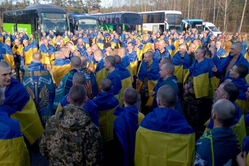 Україна та Росія провели обмін полоненими